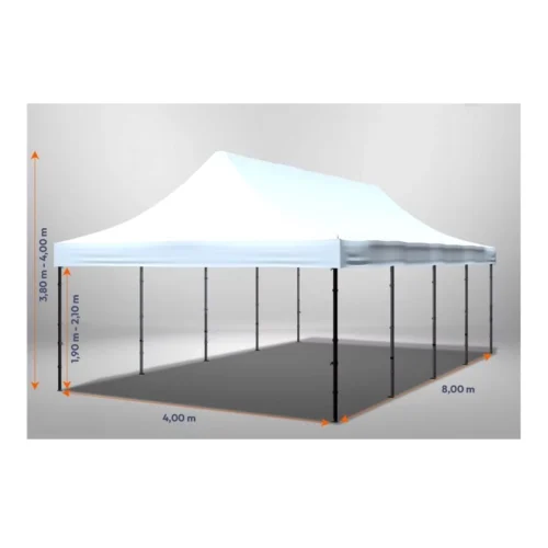 4x8m stabiles Zelt
