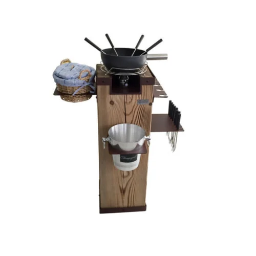Fonduebar Tirol, 17-teilig