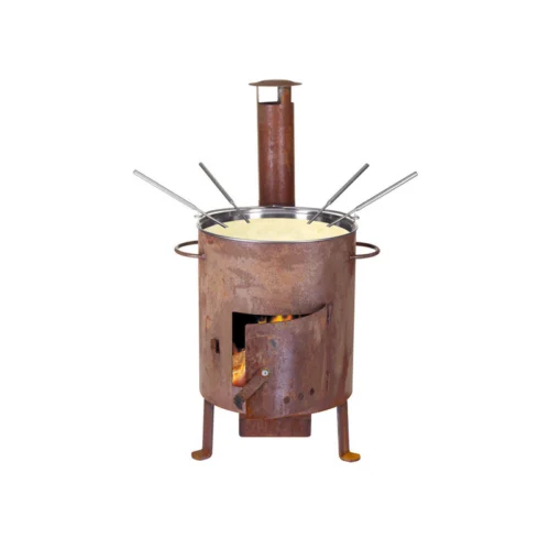Fondueofen Rusty