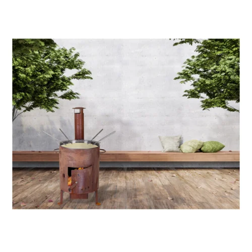 Fondueofen Rusty