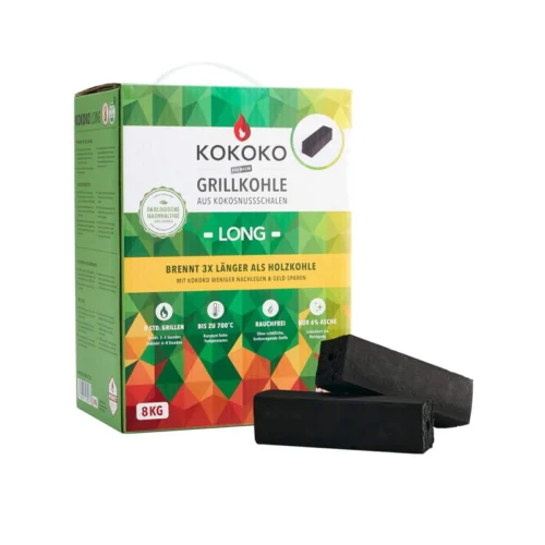 Kokoskohle Stangen