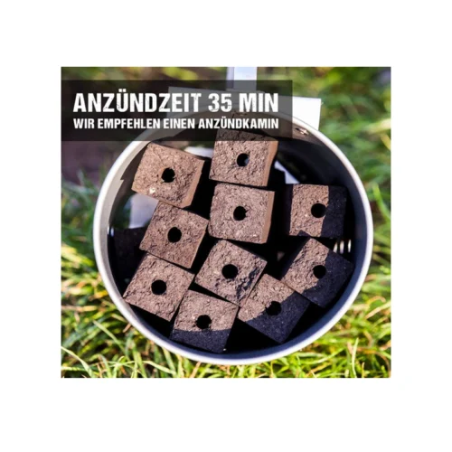 Kokoskohle Stangen